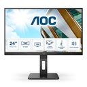 AOC P2 24P2QM computer monitor 60.5 cm (23.8") 1920 x 1080 pixels Full HD LED Black