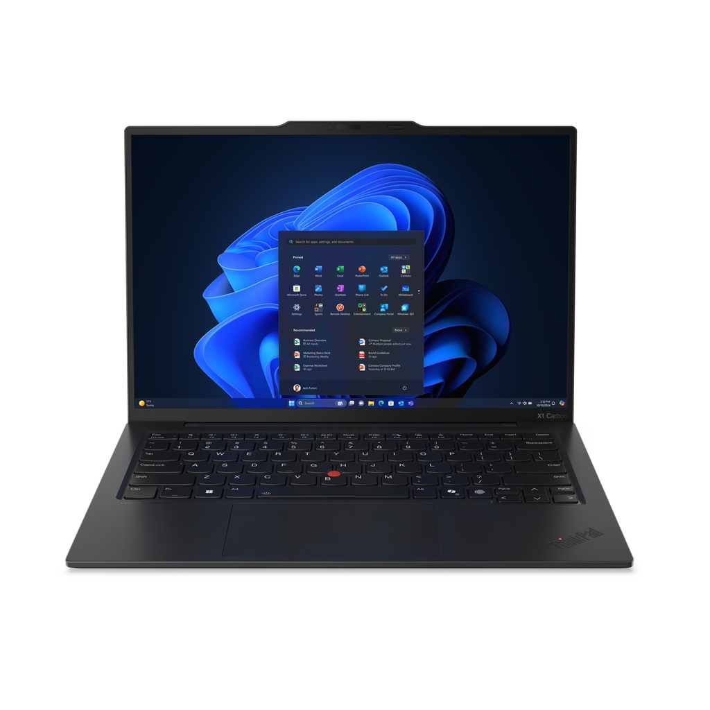 [21NX006LIX] Lenovo ThinkPad X1 Carbon Gen 13 Aura Edition Intel Core Ultra 7 255U Laptop 35.6 cm (14") WUXGA 16 GB LPDDR5x-SDRAM 512 GB SSD Wi-Fi 6E (802.11ax) Windows 11 Pro Italian Black