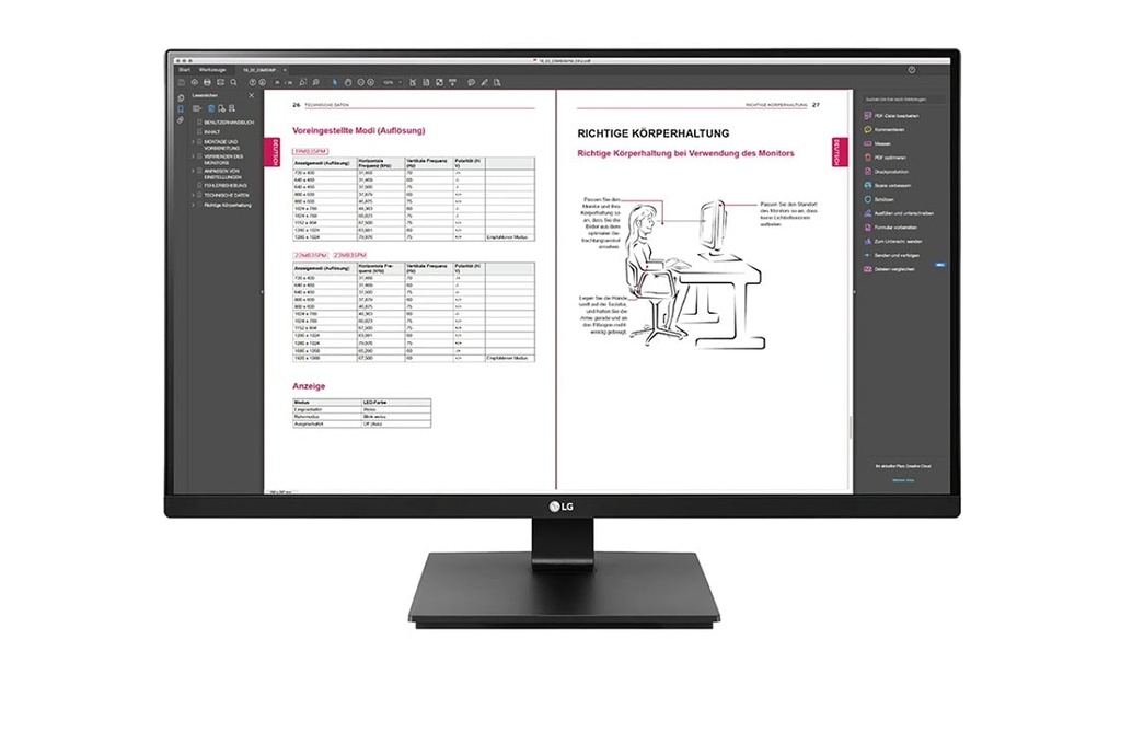 [27BN65QP-B.AEU] LG 27BN65QP-B computer monitor 68.6 cm (27") 2560 x 1440 pixels Quad HD LCD Black