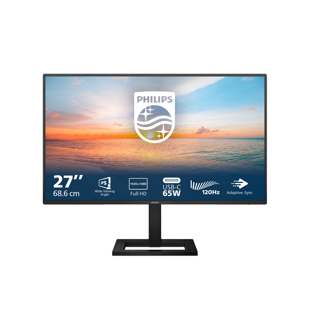 [27E1N1300AE/00] Philips 1000 series 27E1N1300AE/00 computer monitor 68.6 cm (27") 1920 x 1080 pixels Full HD LCD Black