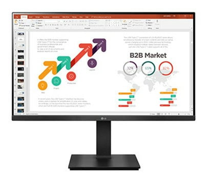 LG 27BP45YP-B computer monitor 68.6 cm (27") 1920 x 1080 pixels Full HD LED Black
