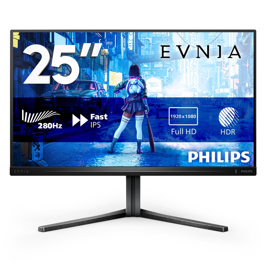 Philips Evnia 5000 25M2N5200P/00 computer monitor 62.2 cm (24.5") 1920 x 1080 pixels Full HD LCD Grey