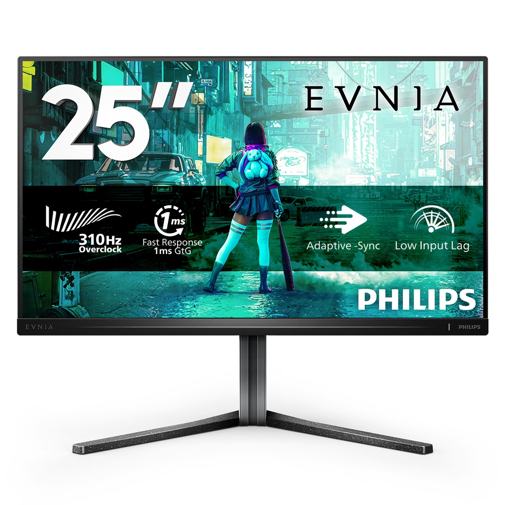 Philips Evnia 3000 25M2N3200U/00 computer monitor 62.2 cm (24.5") 1920 x 1080 pixels Full HD LCD Grey