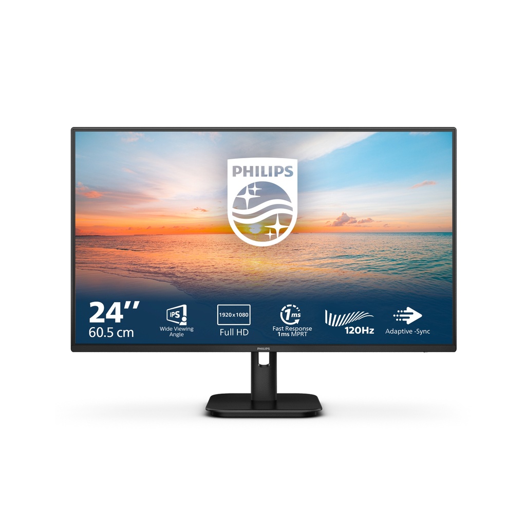 [24E1N1100A/00] Philips 1000 series 24E1N1100A/00 computer monitor 60.5 cm (23.8") 1920 x 1080 pixels Full HD LCD Black