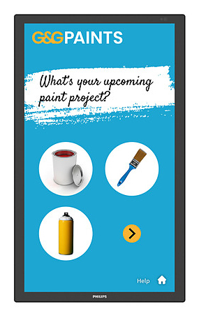 [24BDL3751T/00] Philips 3000 series 24BDL3751T/00 Signage Display Interactive flat panel 60.5 cm (23.8") LCD Wi-Fi 250 cd/m² Full HD Black Touchscreen Built-in processor Android