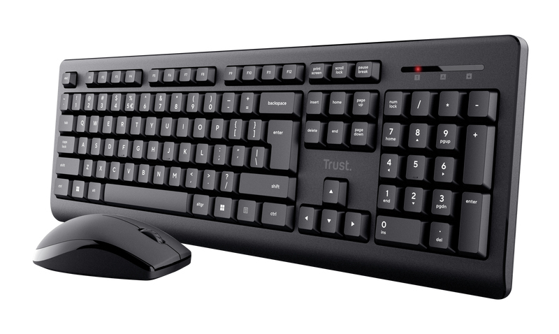 [25434] Trust Primo keyboard Mouse included Office RF Wireless QWERTY Italian Black