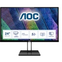 AOC V2 24V2Q computer monitor 60.5 cm (23.8") 1920 x 1080 pixels Full HD LED Black