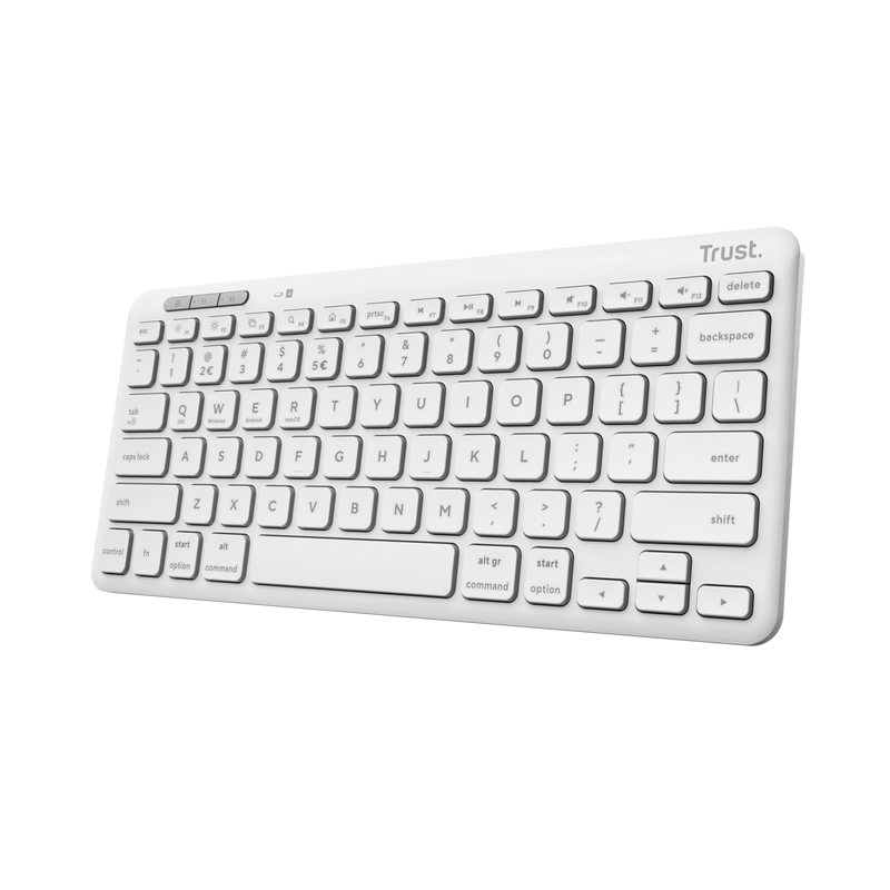 [25142-] Trust Lyra keyboard Universal RF Wireless + Bluetooth QWERTY Italian White