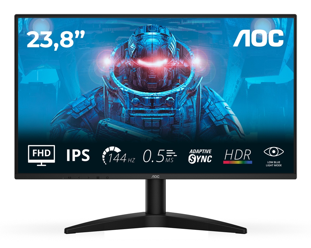 [24B36X] AOC 24B36X computer monitor 60.5 cm (23.8") 1920 x 1080 pixels Full HD LED Black