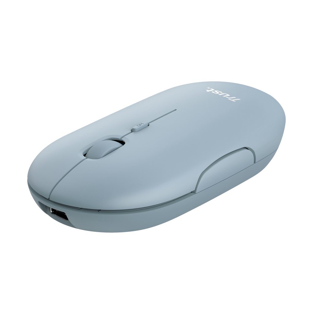 [24126] Trust Puck mouse Office Ambidextrous RF Wireless + Bluetooth 1600 DPI