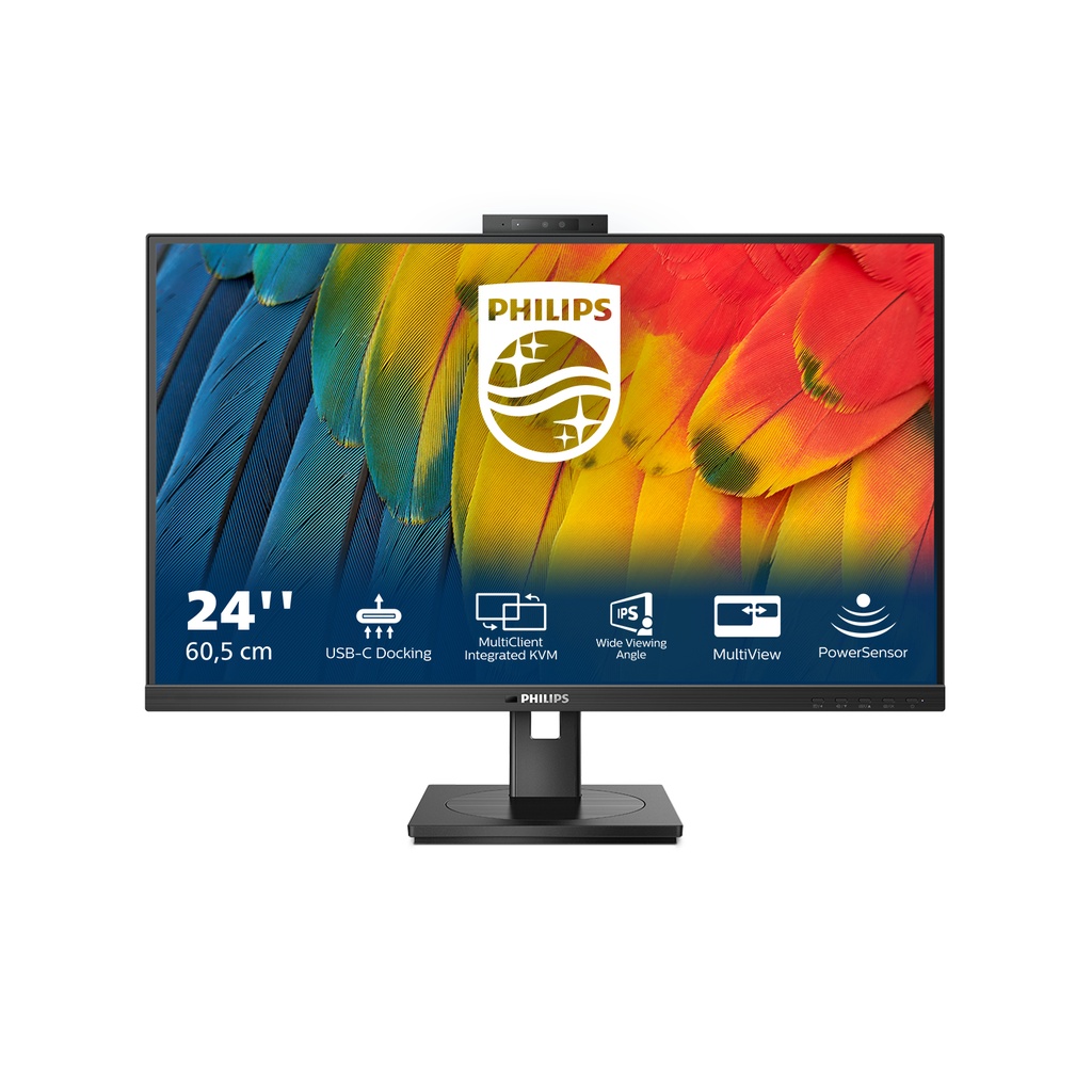 [24B1U5301H/00] Philips 5000 series 24B1U5301H/00 computer monitor 60.5 cm (23.8") 1920 x 1080 pixels Full HD LCD Black