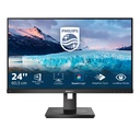 Philips S Line 242S1AE/00 computer monitor 60.5 cm (23.8") 1920 x 1080 pixels Full HD LED Black