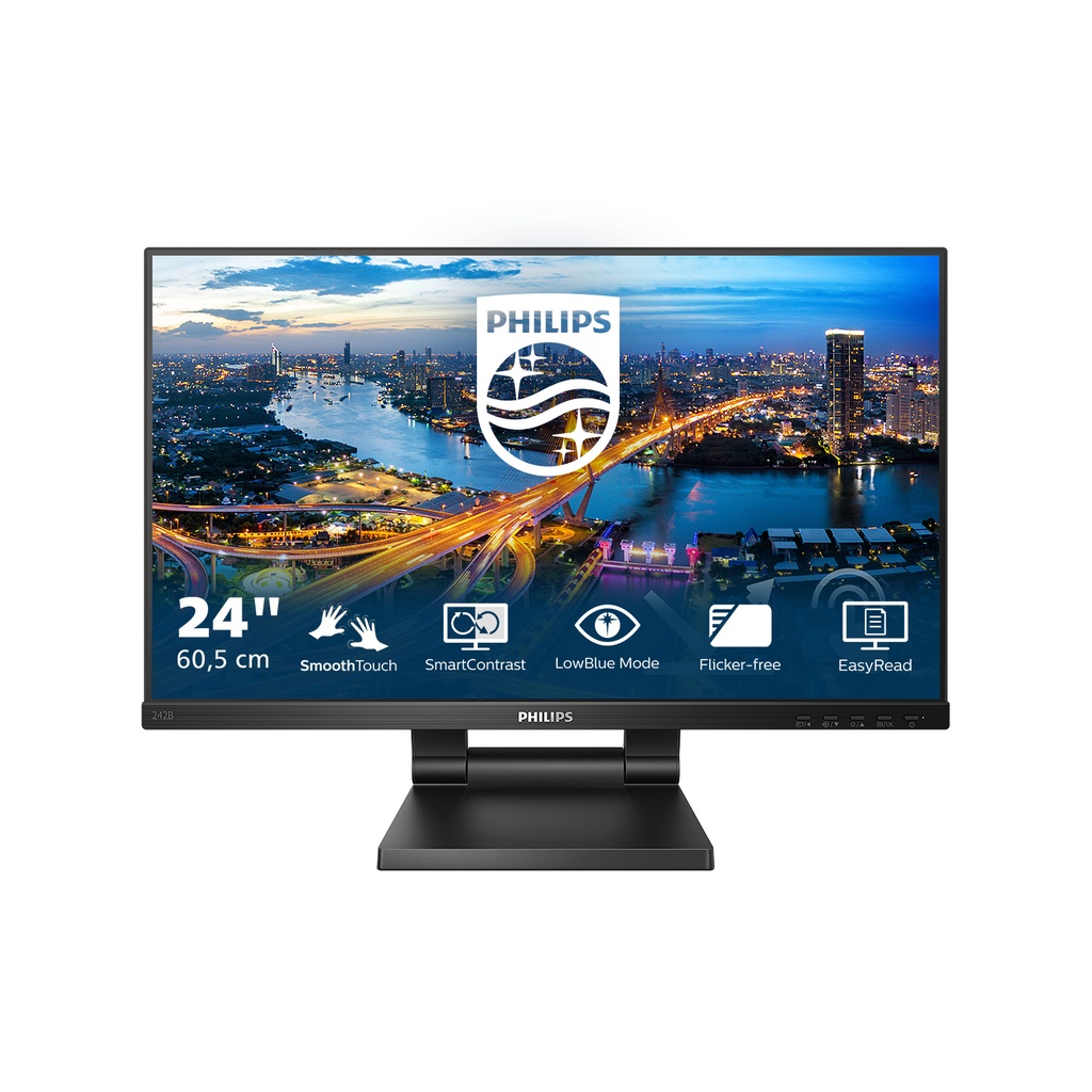 [242B1TC/00] Philips 242B1TC/00 computer monitor 60.5 cm (23.8") 1920 x 1080 pixels Full HD LED Touchscreen Black