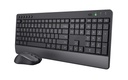 Trust Trezo keyboard Mouse included Universal RF Wireless QWERTY Italian Black