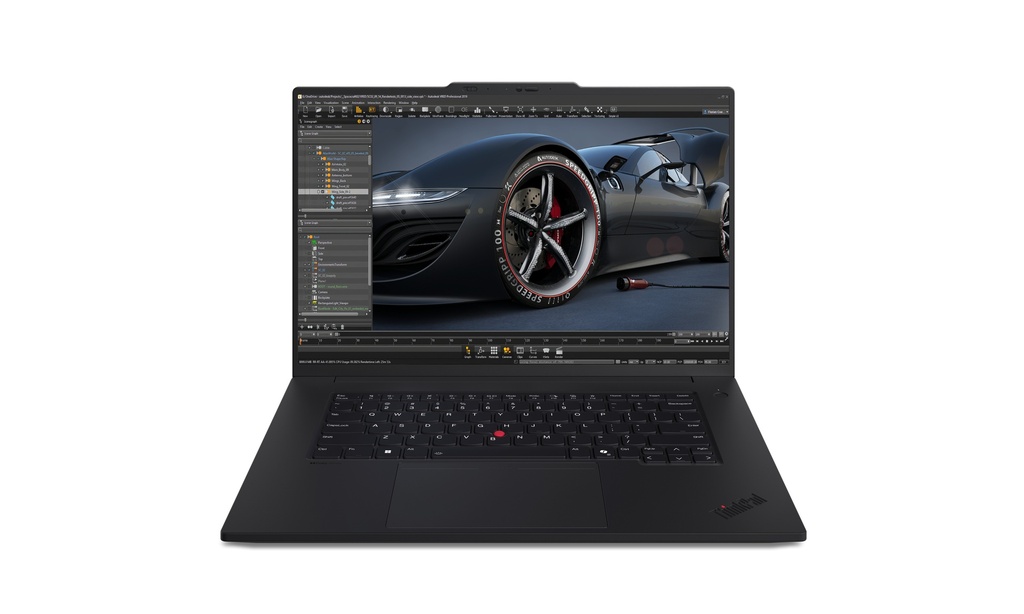 [21KV001SIX] Lenovo ThinkPad P1 Gen 7 Intel Core Ultra 7 155H Mobile workstation 40.6 cm (16") WQXGA 32 GB LPDDR5x-SDRAM 1 TB SSD NVIDIA GeForce RTX 4060 Wi-Fi 7 (802.11be) Windows 11 Pro Italian Black