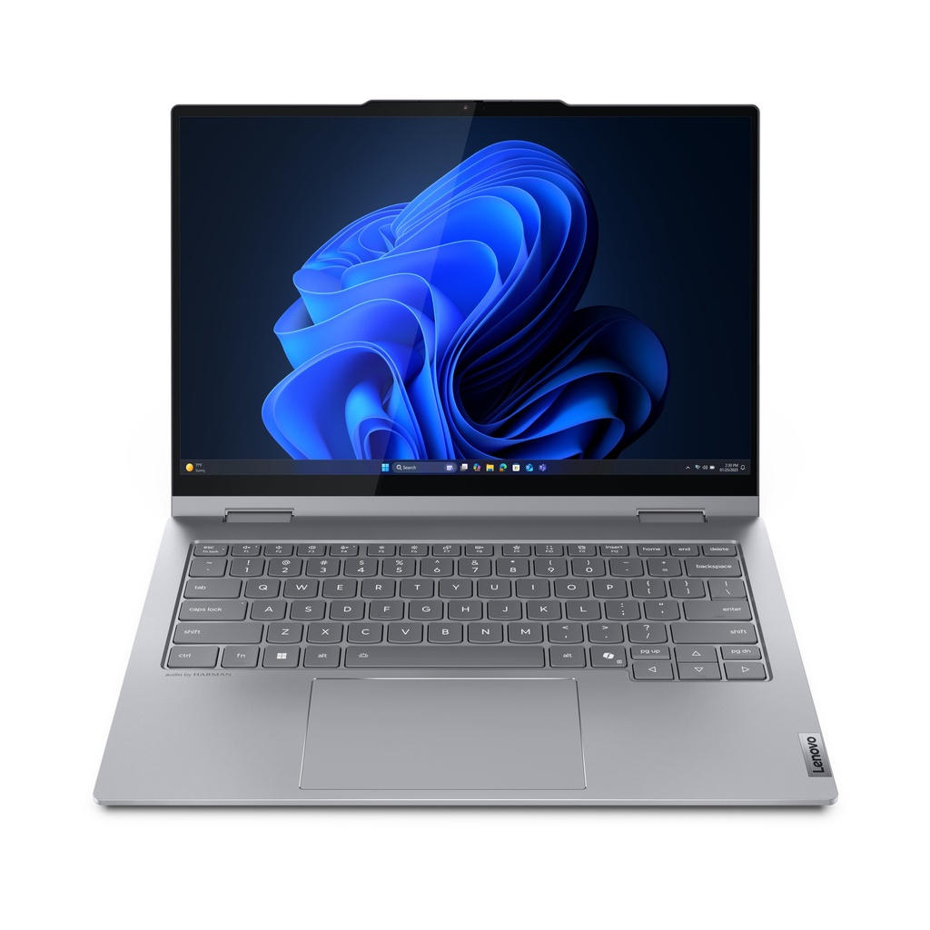 [21SQ000DIX] Lenovo ThinkBook 14 2-in-1 G5 IAU Intel Core Ultra 7 255U Hybrid (2-in-1) 35.6 cm (14") Touchscreen WUXGA 16 GB DDR5-SDRAM 512 GB SSD Wi-Fi 6E (802.11ax) Windows 11 Pro Italian Grey