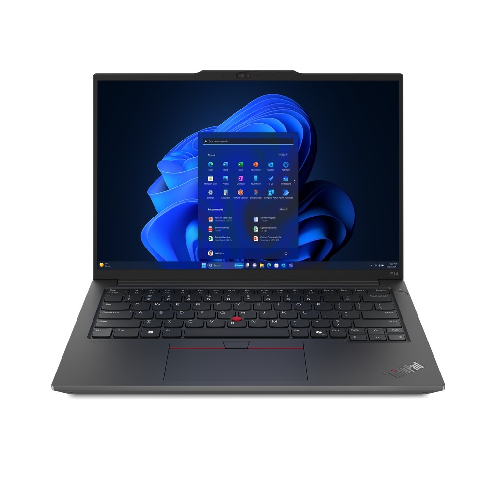 [21M3002SIX] Lenovo ThinkPad E14 Gen 6 (AMD) AMD Ryzen™ 7 7735HS Laptop 35.6 cm (14") WUXGA 16 GB DDR5-SDRAM 512 GB SSD Wi-Fi 6E (802.11ax) Windows 11 Pro Italian Black