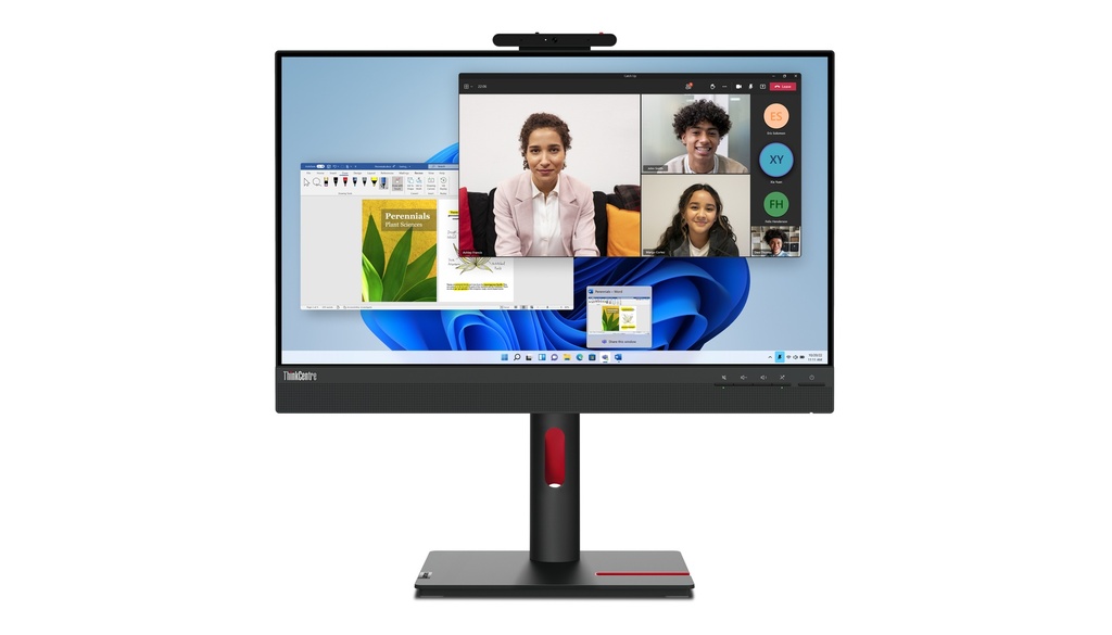 Lenovo ThinkCentre Tiny-In-One 24 Gen 5 computer monitor 60.5 cm (23.8") 1920 x 1080 pixels Full HD LED Black