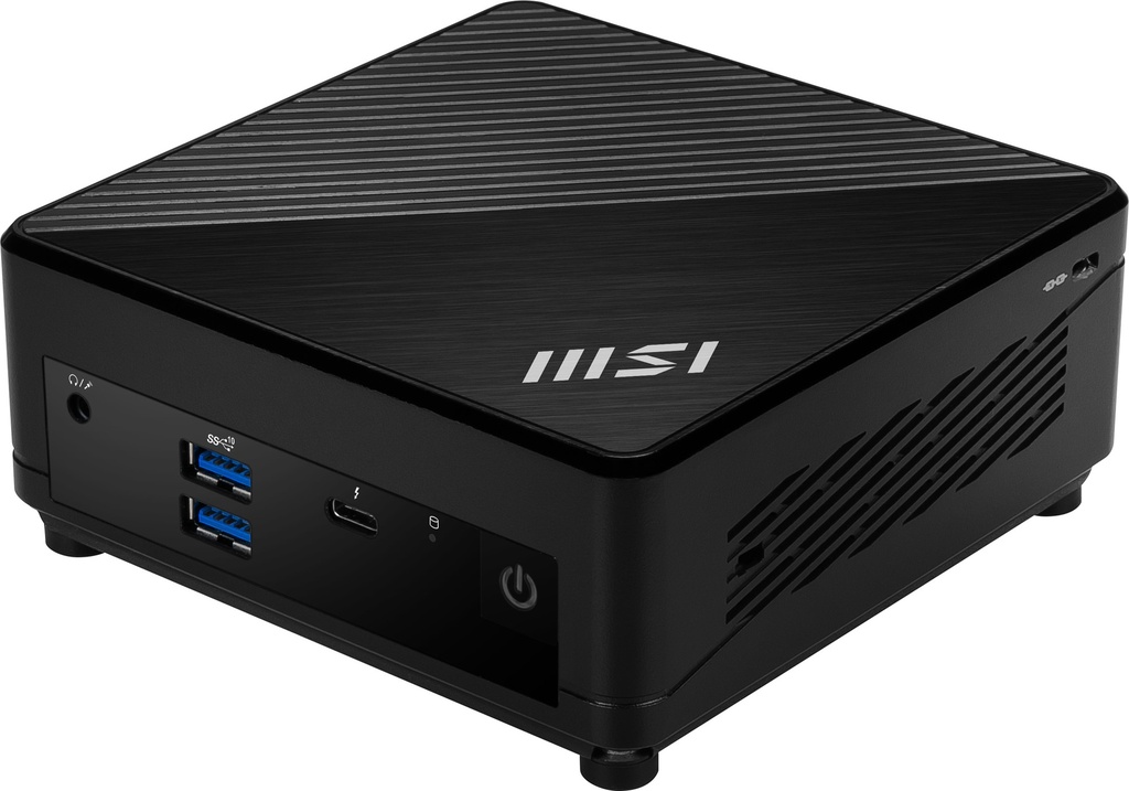 MSI Cubi NUC 1M-031BIT 0.84L sized PC Black i7-1255U Intel SoC