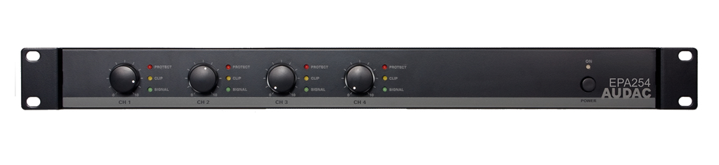 [EPA254] AUDAC EPA254 amplificatore audio 4.0 canali Nero