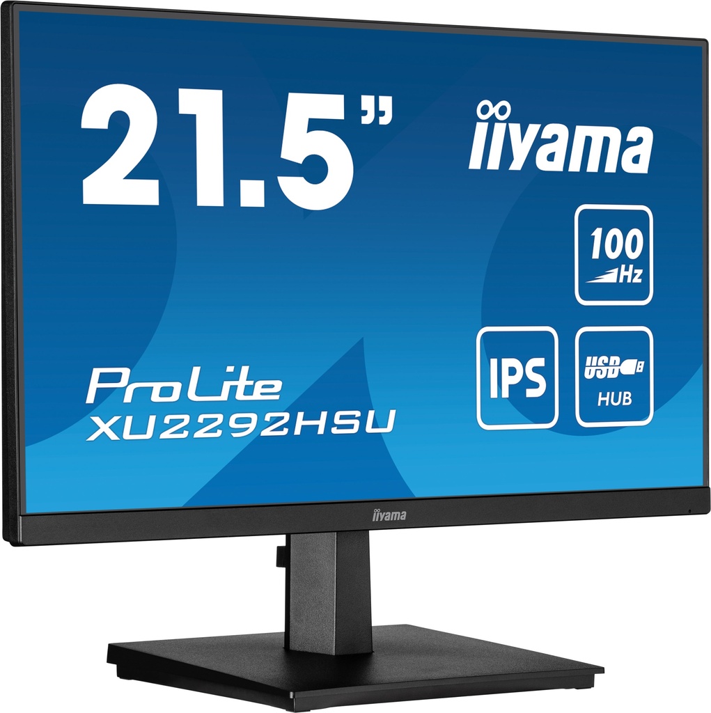 [XU2292HSU-B6] iiyama ProLite XU2292HSU-B6 computer monitor 54.6 cm (21.5") 1920 x 1080 pixels Full HD LED Black