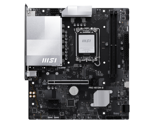 [7E64-001R] MSI PRO H810M-B scheda madre Intel H810 LGA 1851 (Socket V1) micro ATX