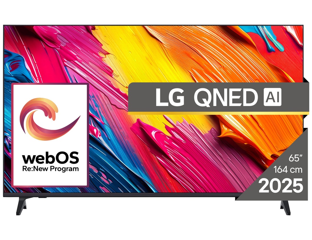 [65QNED70A6A] LG QNED AI 65QNED70A6A TV 165,1 cm (65") 4K Ultra HD Smart TV Wi-Fi Nero