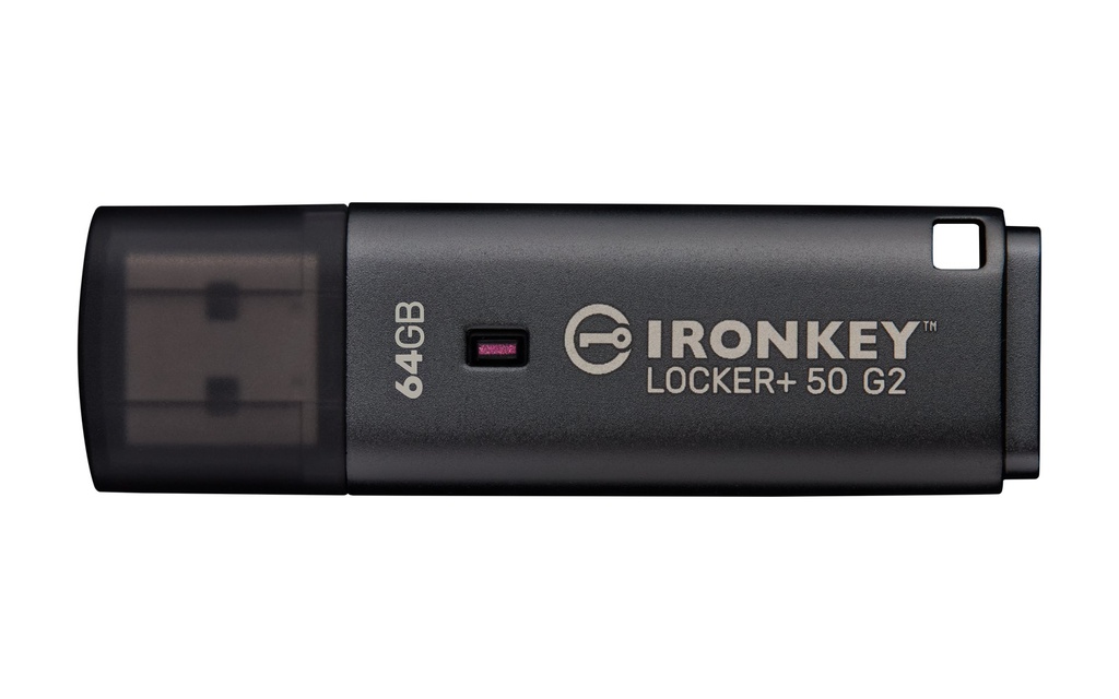 [IKLP50G2/64GB] 4GB IRONKEY LOCKER PLUS 50 G2