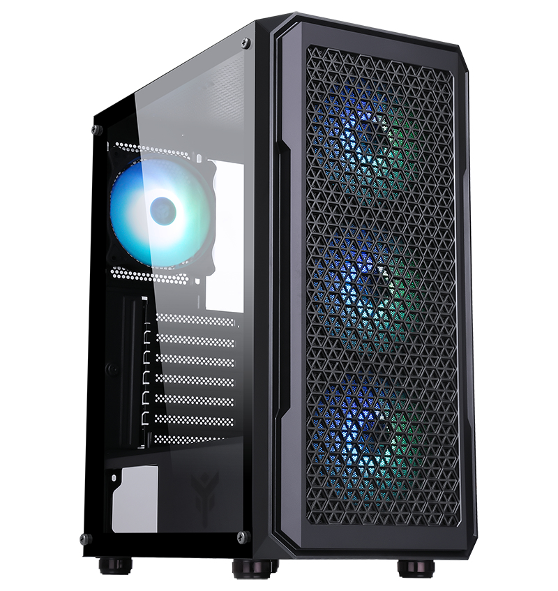 [ITGCAST33B] itek ITGCAST33B computer case Midi Tower Nero