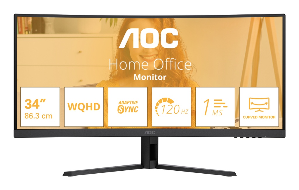 [CU34B3E] 34 MONITOR VA 3440X1440