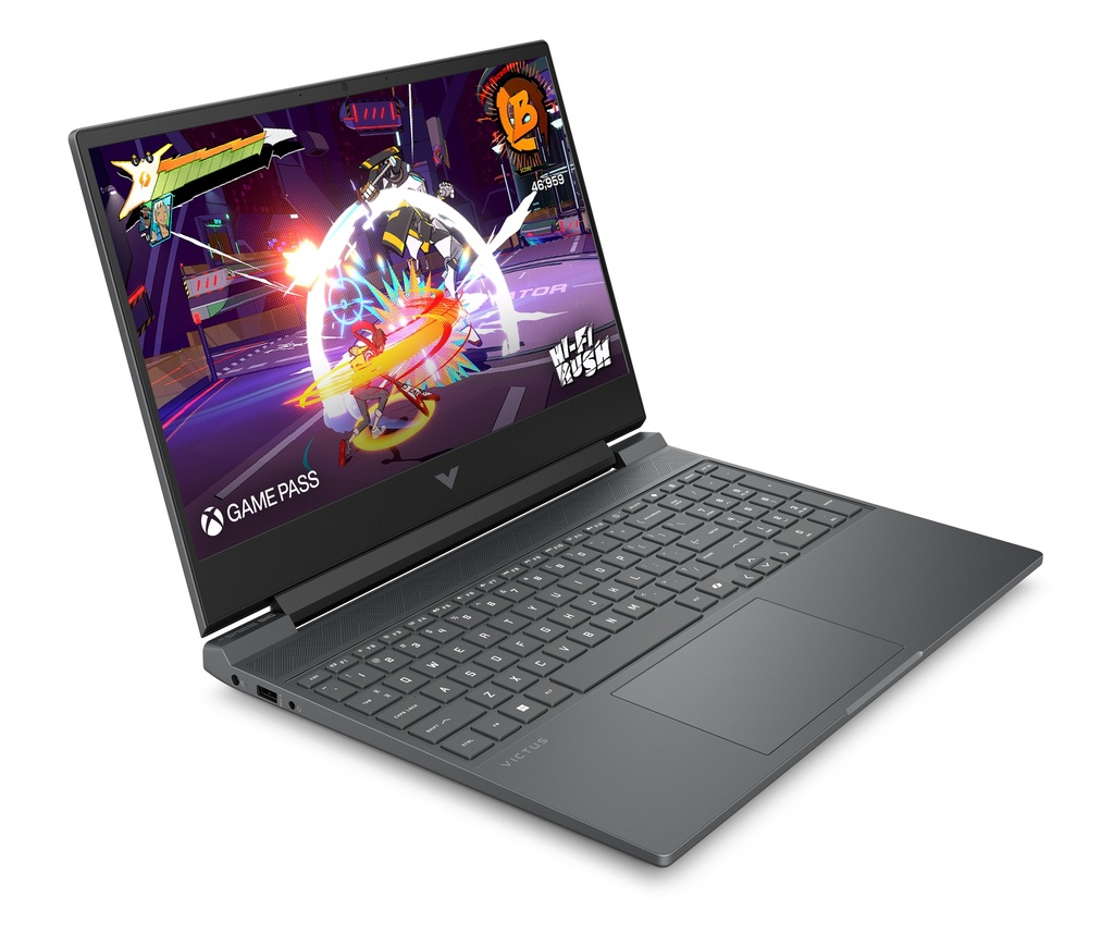 HP Victus Gaming 15-fa2000sl Intel Core 7 240H Computer portatile 39,6 cm (15.6") Full HD 16 GB DDR5-SDRAM NVIDIA GeForce RTX 5060 Wi-Fi 6 (802.11ax) Windows 11 Pro Nero