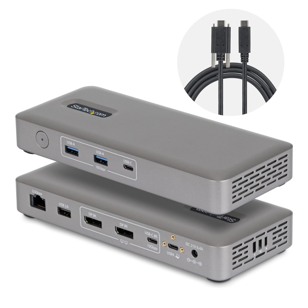 DOCKING STATION USB4 2 MONITOR 4K