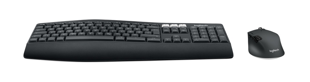 [920-008221] ORIGINAL Logitech Accessori per computer nero 920-008221 MK850 Performance - Tastatur und Maus Tastiera e mouse ad alte prestazioni Logitech MK850, Bluetooth, 2,4 GHz, tastierino numerico integrato, portata 10 m