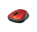ORIGINAL Logitech Accessori per computer Rosso 910-002240 M185 - Maus Mouse wireless Logitech, 2,4 GHz, ricevitore wireless (USB), portata 10 m, 3 pulsanti, 1000 DPI, rotella di scorrimento a 2 vie, rosso