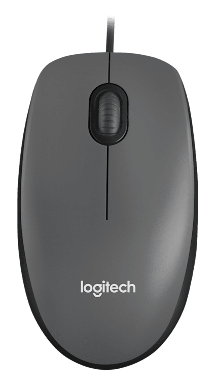 ORIGINAL Logitech Accessori per computer Grigio 910-001794 Maus M90 Mouse con cavo Logitech M90, per destrimani e mancini, USB, 3 pulsanti, 1000 DPI