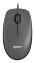 ORIGINAL Logitech Accessori per computer Grigio 910-001794 Maus M90 Mouse con cavo Logitech M90, per destrimani e mancini, USB, 3 pulsanti, 1000 DPI