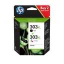 Multipack HP nero / differenti colori 3YN10AE MCVP 303XL