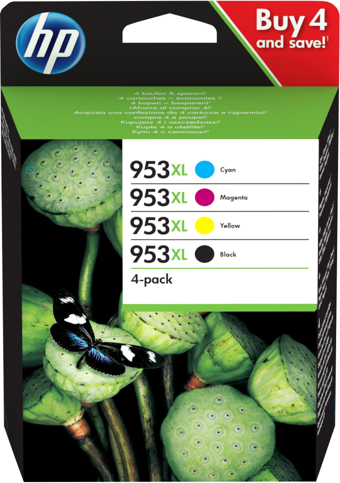 Multipack HP nero / ciano / magenta / giallo 953 XL