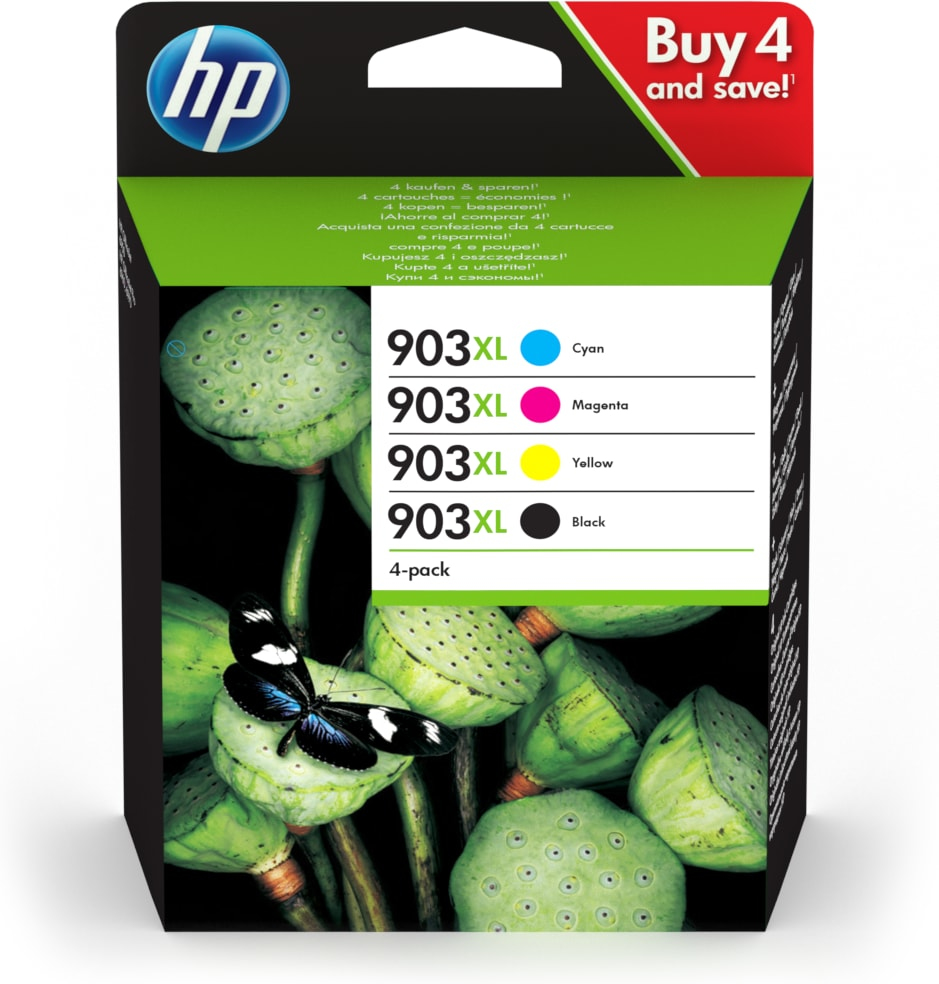 Multipack HP nero / ciano / magenta / giallo 903 XL