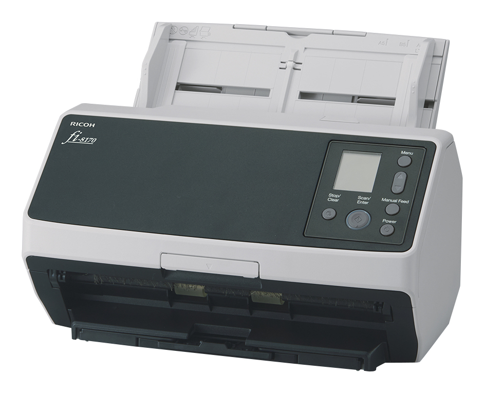 ORIGINAL Fujitsu nero / Grigio PA03810-B051 fi-8170 Fujitsu fi Series fi-8170 70ppm/140ipm A4 Duplex ADF USB3.2 LED Workgroup Scanner.
