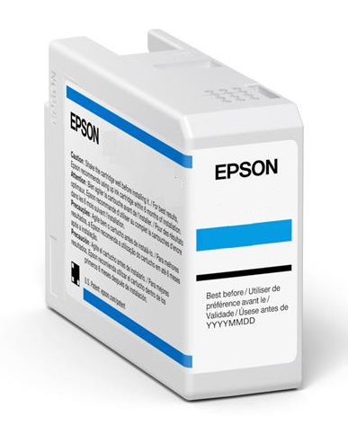 ORIGINAL Epson Cartuccia d'inchiostro ciano (chiaro) C13T47A500 T47A5 50ml