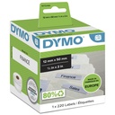 ORIGINAL DYMO Etichette Bianco S0722460 99017 etichette bianche, 50x12mm, 1x220 pezzi