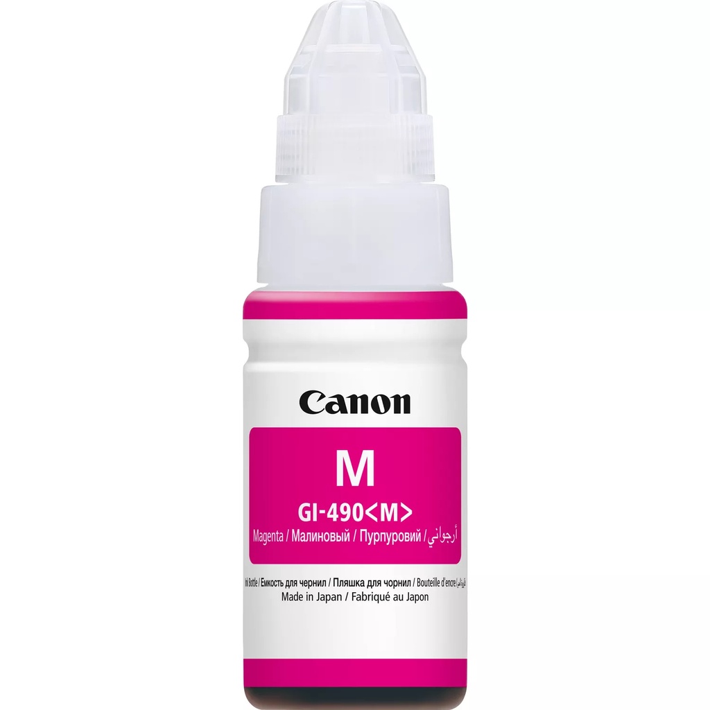 ORIGINAL Canon Cartuccia d'inchiostro magenta GI-490m 0665C001 ~7000 Seiten 70ml
