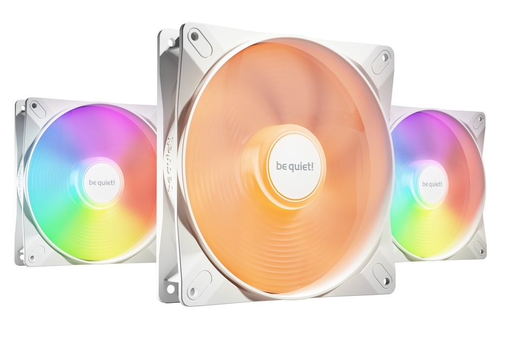 [BL131] be quiet! LIGHT WINGS LX 140mm PWM High Speed 3-Pack White Computer case Fan 14 cm 3 pc(s)