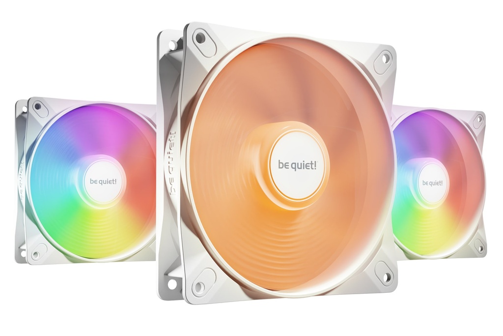 [BL122] be quiet! LIGHT WINGS LX 120mm PWM 3-Pack White Computer case Fan 12 cm 3 pc(s)