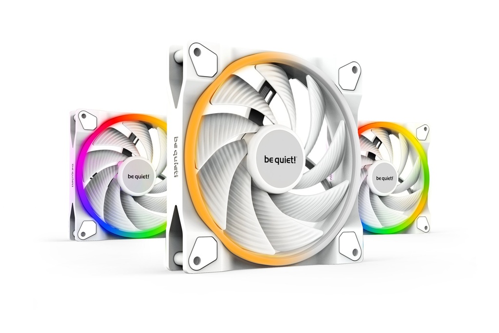 [BL103] be quiet! Light Wings White | 140mm PWM high-speed Triple-Pack Computer case Fan 14 cm 3 pc(s)