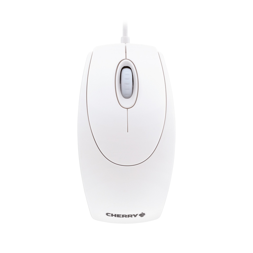Mouse Cherry Optical WheelMouse wired white-gray (M-5400-0)