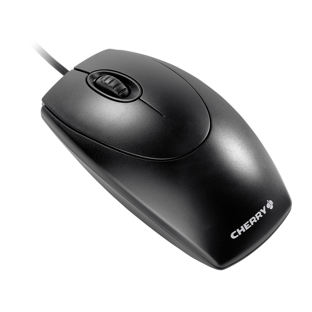 [M-5450] CHERRY WHEELMOUSE OPTICAL Corded Mouse, Black, PS2/USB