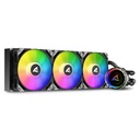 Cooler Sharkoon S90 RGB 3 Lüfter schwarz  AiO-Wasserkühlung