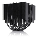 Dissipatore Noctua NH-D15S chromax.black 14 cm Nero